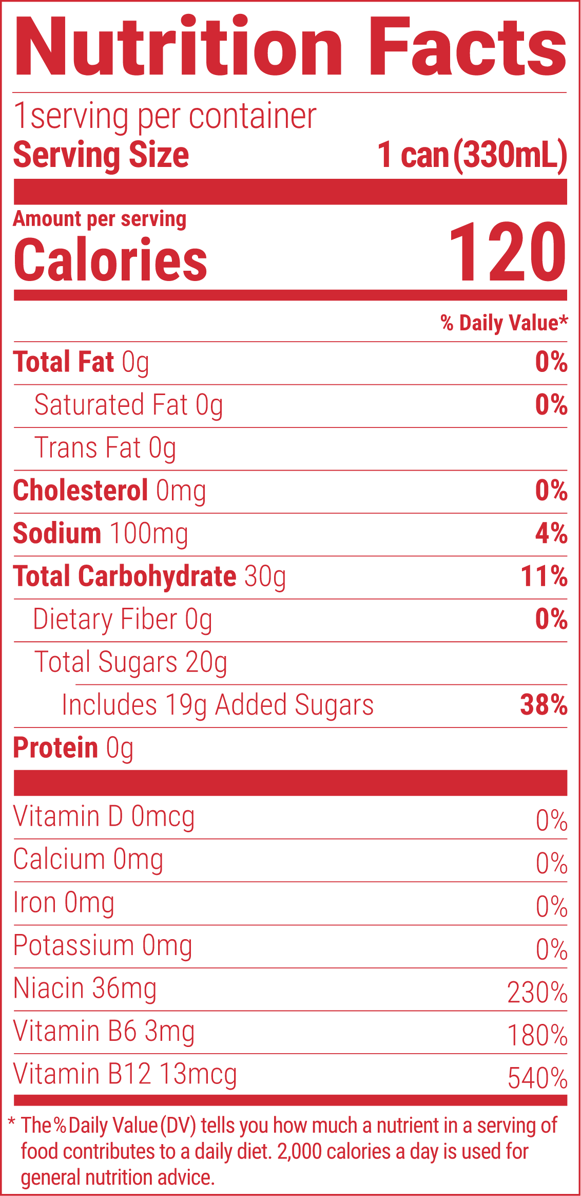 White Gummy Ice Nutrition